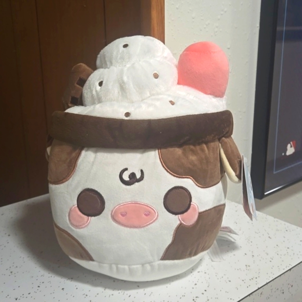 Plush goals by cuddlebarn chocolate mooshake